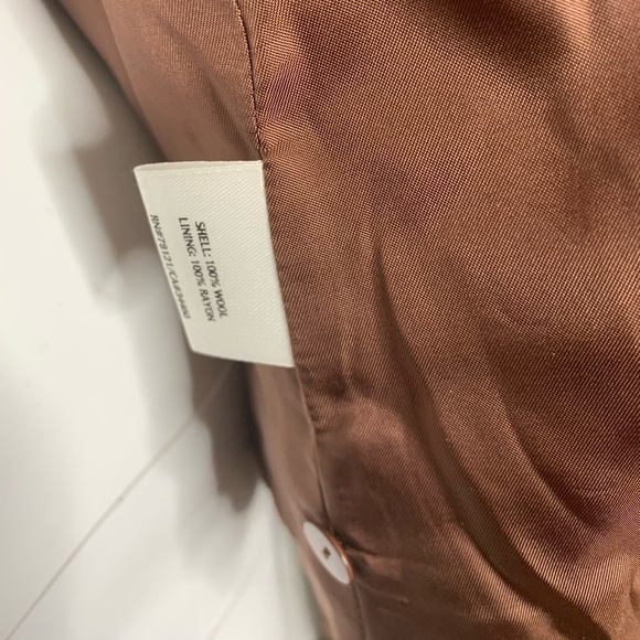 Eileen Fisher Wool Coat Lined Full Zipper - Picture 8 of 14